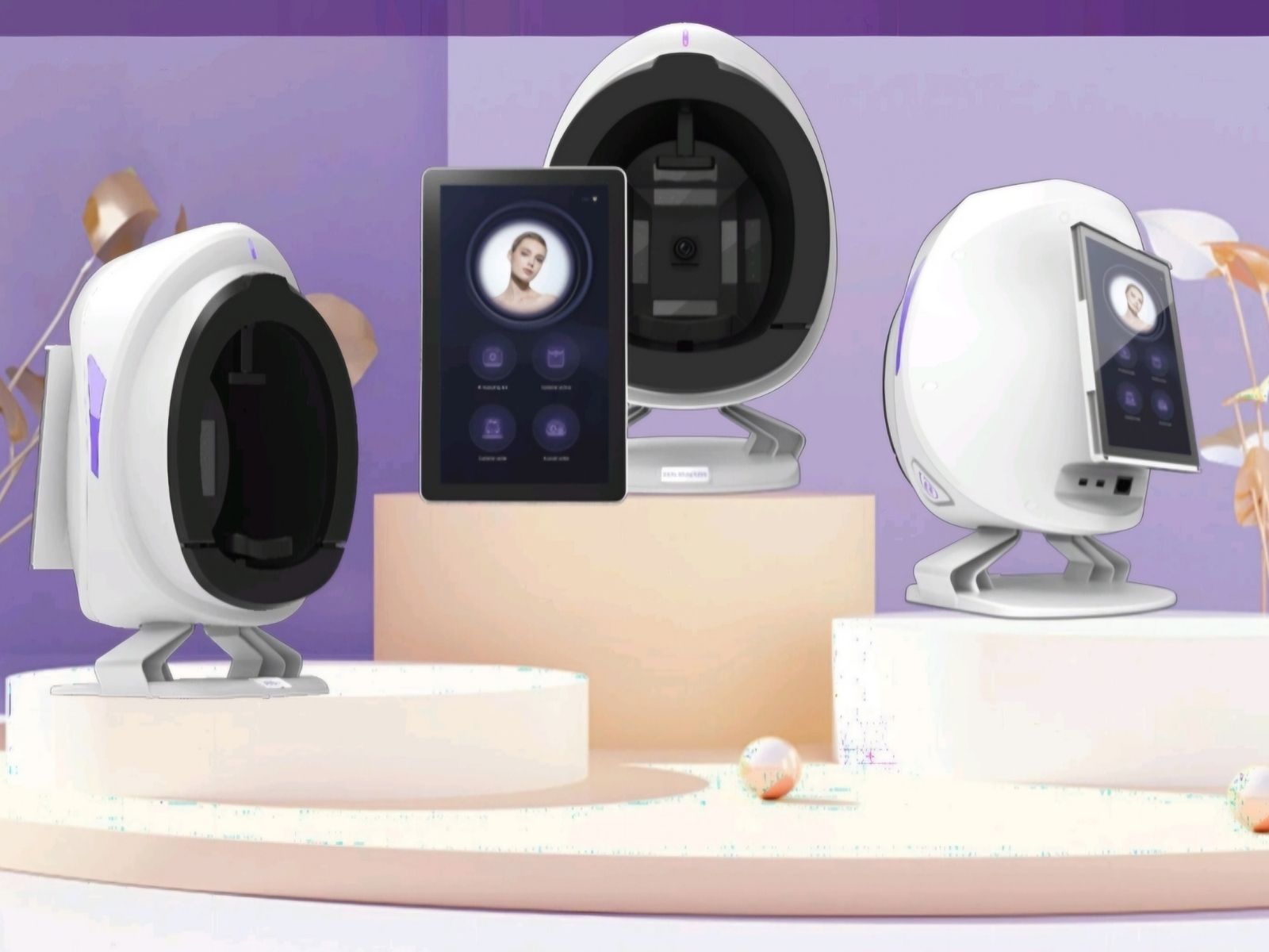 FACE-EX1 肌解析 カウンセリング画面