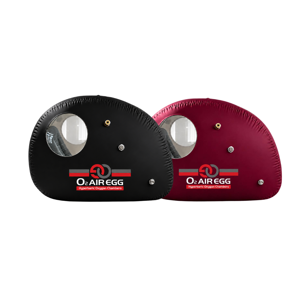 O2 AIR EGG 本体カバー 黒・赤2枚セット